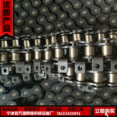 【寧津萬強(qiáng)直銷不銹鋼雙節(jié)距輸送鏈高溫爐輸送鏈單排精密滾子鏈條】?jī)r(jià)格_廠家_圖片 -